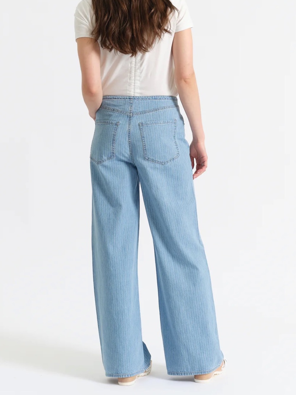 Daze denim Madison Mid Rise Wide Leg In Whimsy - Picture 2 of 6